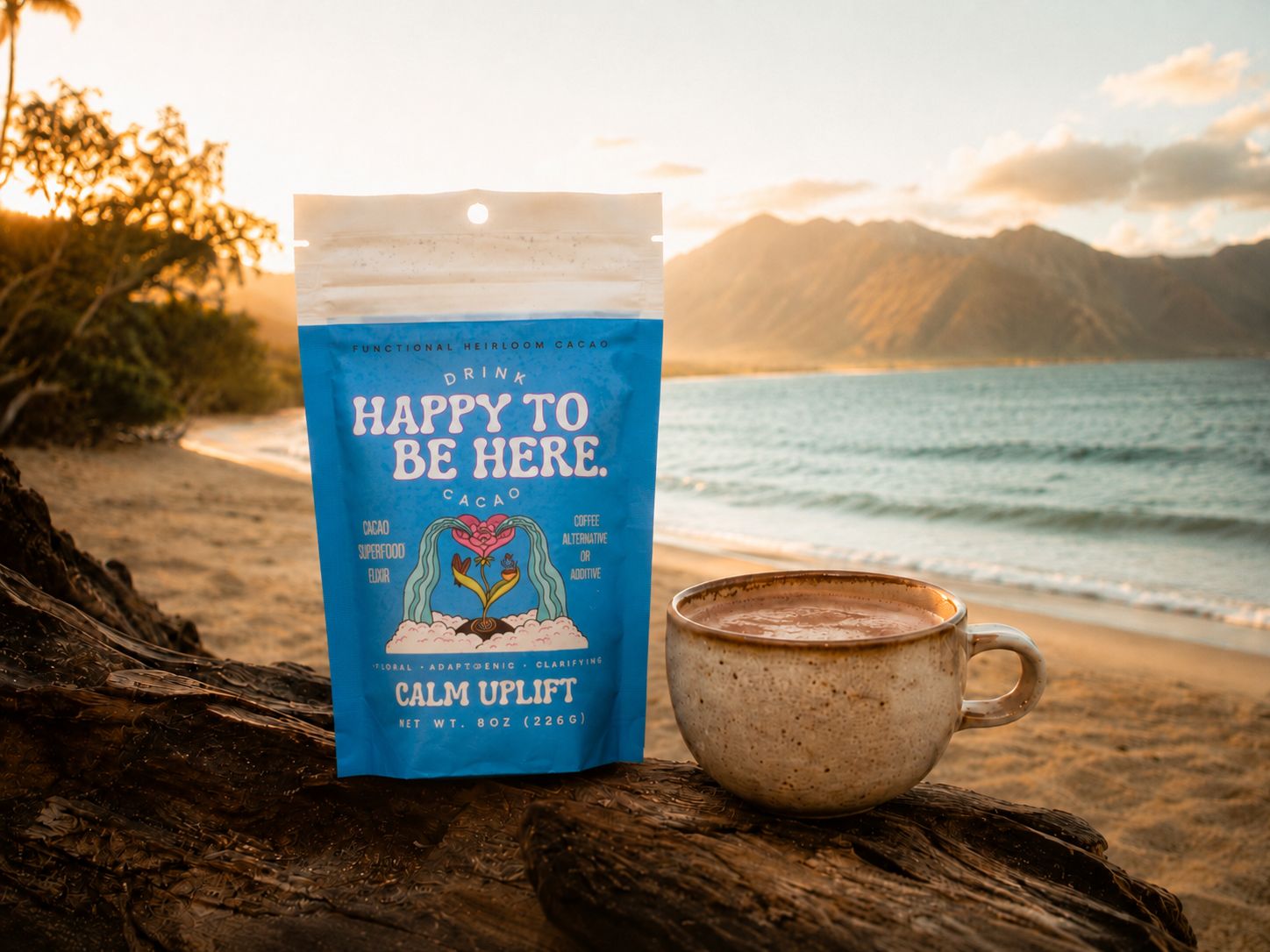 calm uplift | Happy Here Cacao