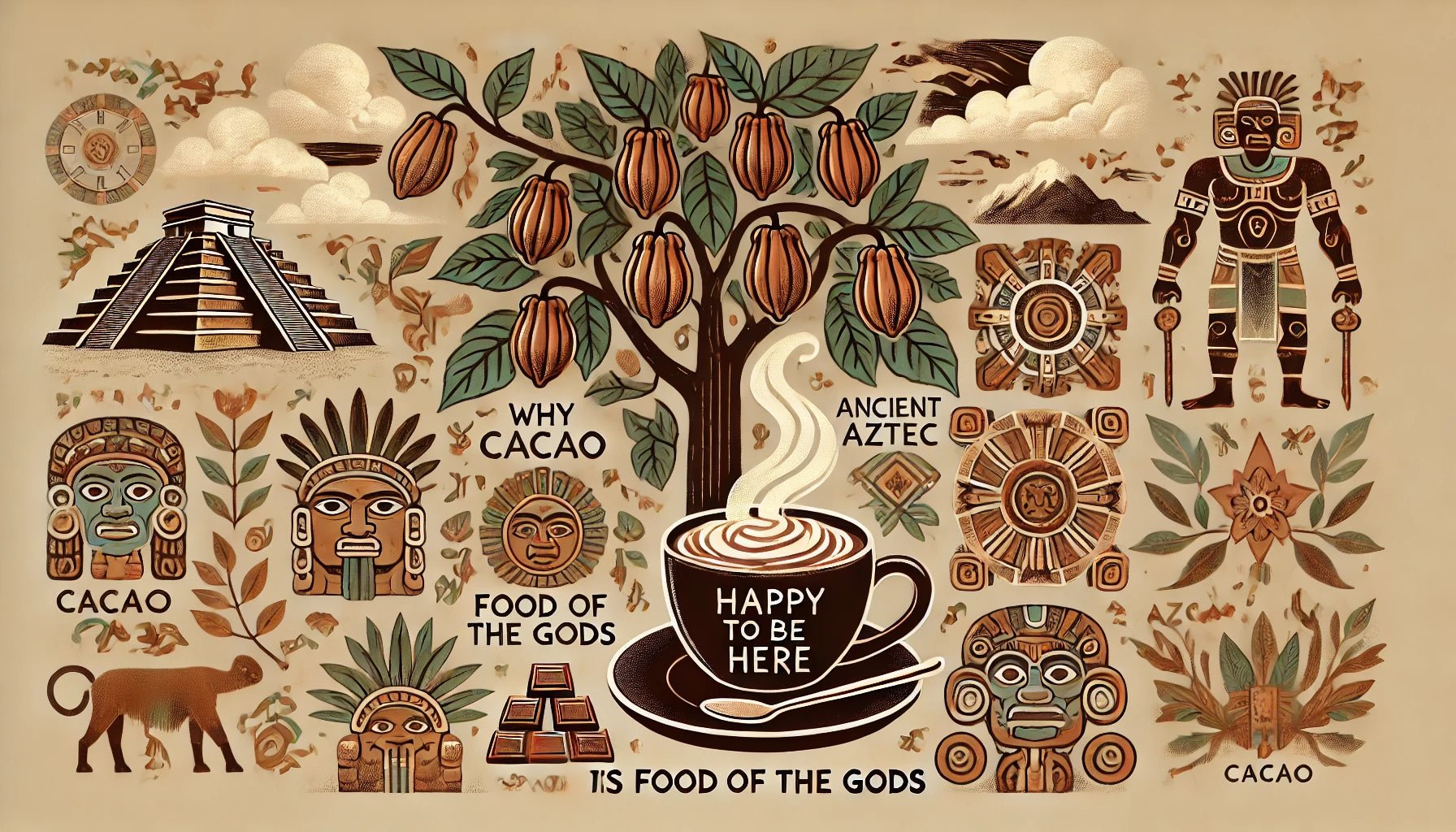 "Cacao: Food of the gods" - Happy To Be Here